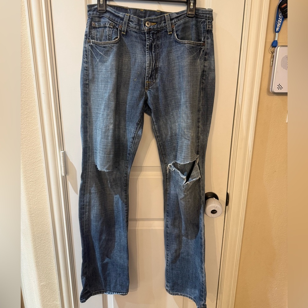 Men’s Lucky Brand Dungarees Bootleg Size 29